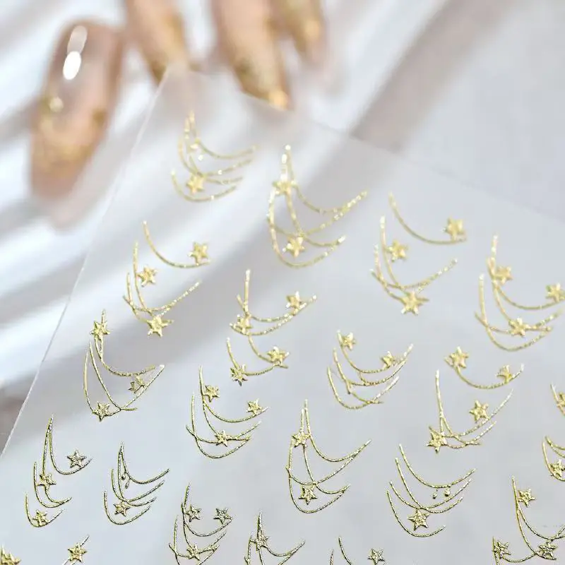 2579-maia00101-Samolepky-na-nehty-Zlat-hv-zdy-