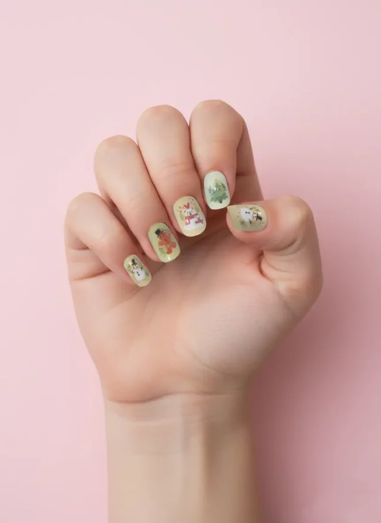 1463-0040-CM76-NailArt-d-tsk-nehty-Zimn-sv-tky-