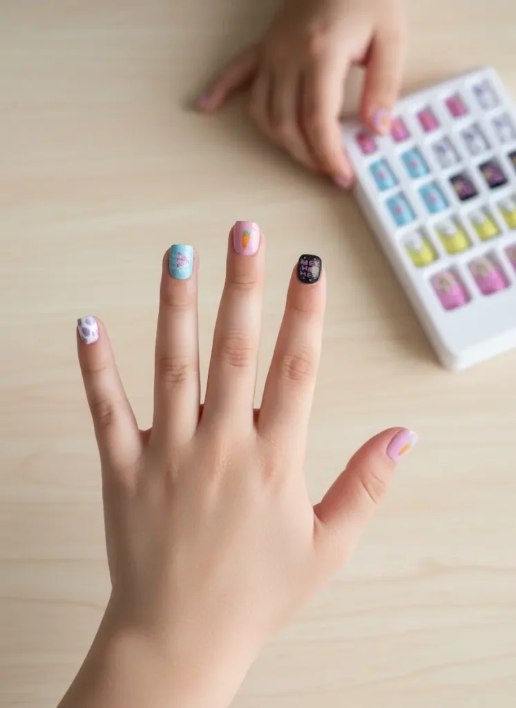 1465-0040-VSCM026-NailArt-d-tsk-nehty-Vesel-kamar-di-