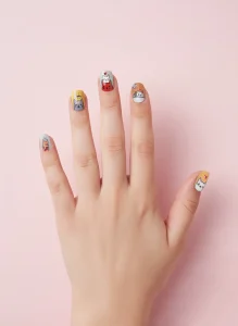 1467-0040-VSCM039-NailArt-d-tsk-nehty-Ko-i-rodinka-