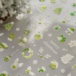 2679-ny0004-Samolepky-na-nehty-Smaragdov-Zimn-Les