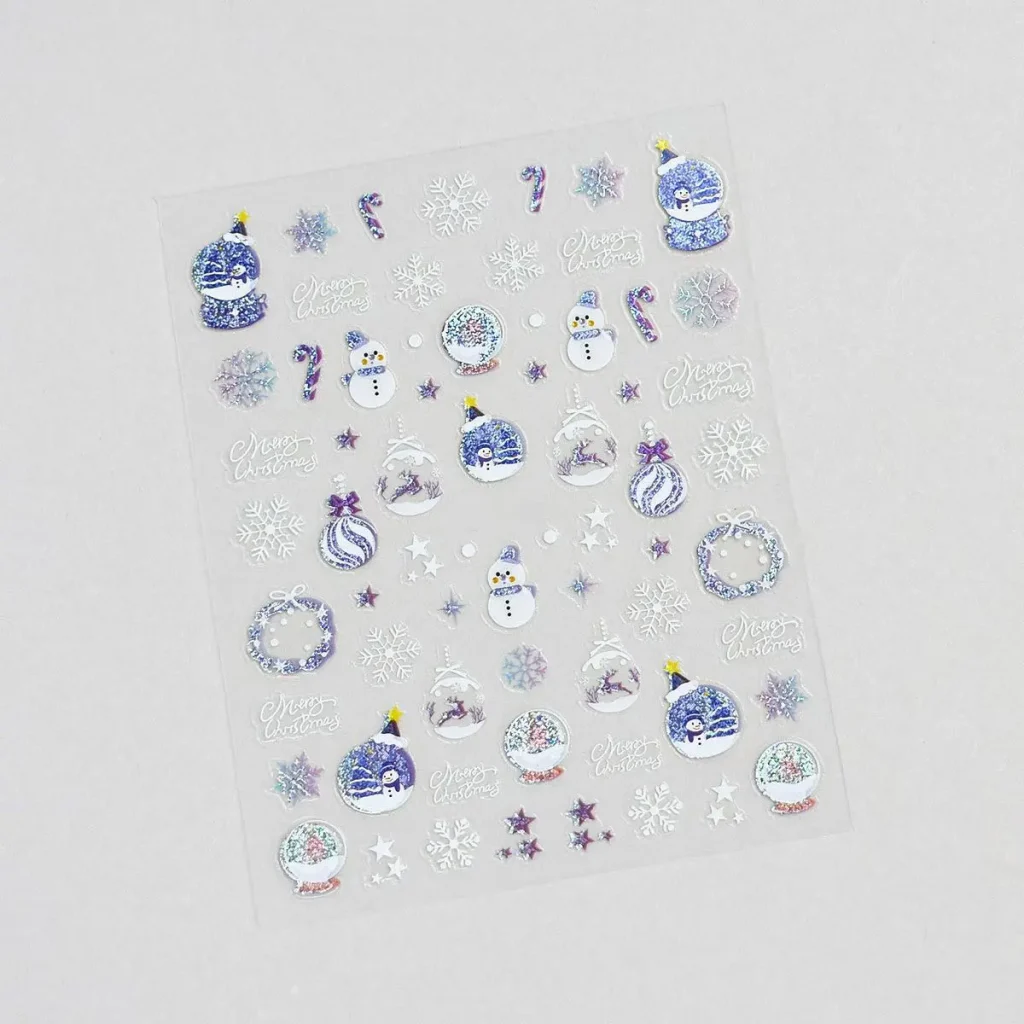 2714-ny0039-Samolepky-na-nehty-Kosmick-Ledov-Zem-