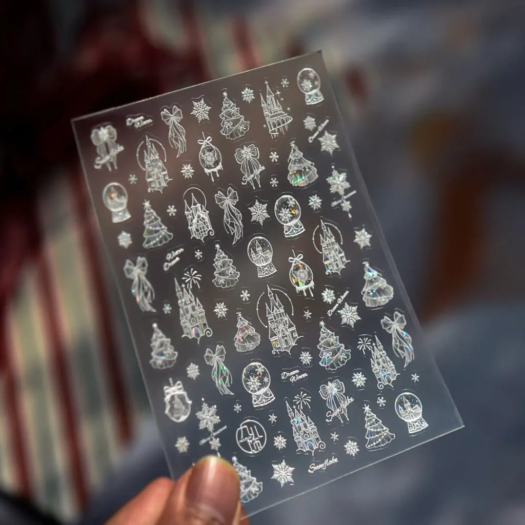 2738-ny0063-Samolepky-na-nehty-Zimn-Z-mky-a-Sn-hov-Koule