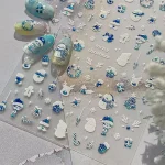 2744-ny0069-Samolepky-na-nehty-Ledov-Modr-Zem-Z-zrak-