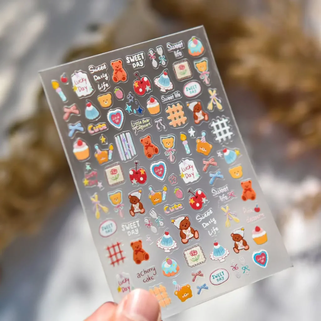 2745-ny0070-Samolepky-na-nehty-Sladk-Medv-d-P-n-