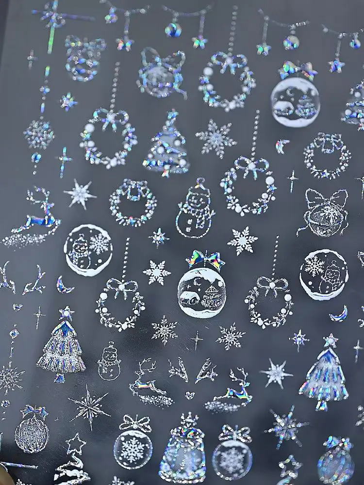 2754-ny0079-Samolepky-na-nehty-Holografick-Sn-hov-Kouzlo